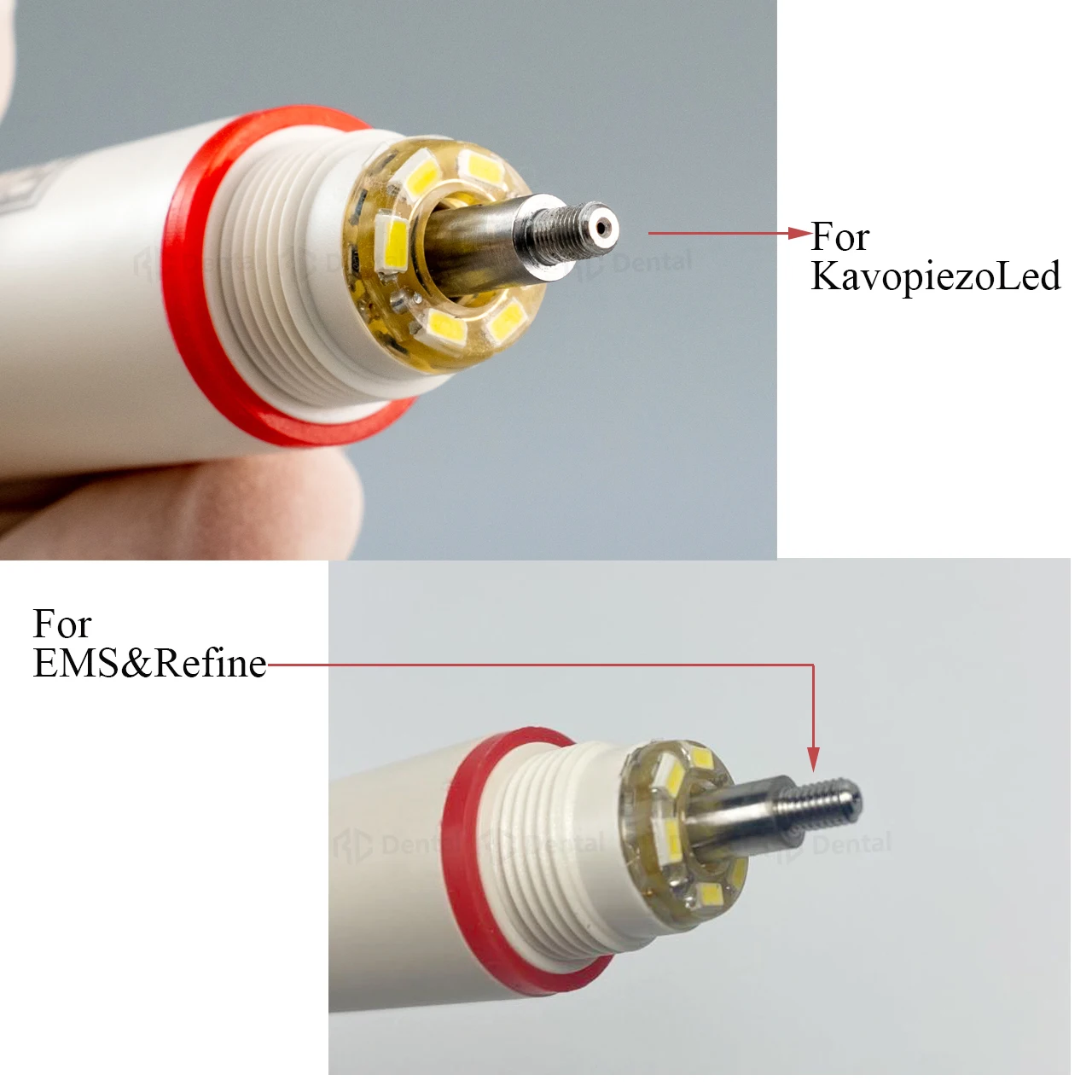 For KAVO PiezoLed Dental Ultrasonic Scaler Dentistry Handpiece with Tip Scaling Tips 201 202 203 Removing Supragingival HP-5L K2