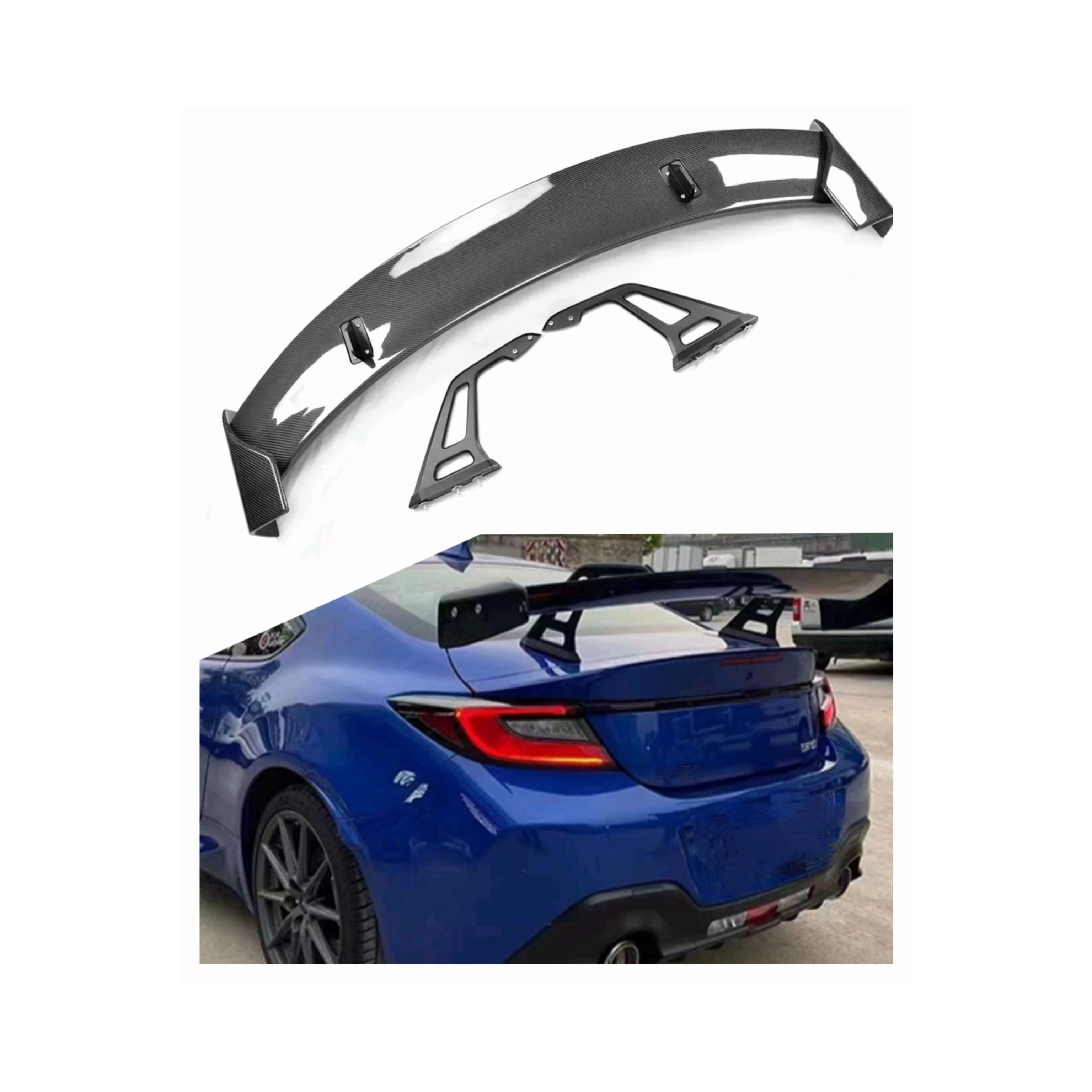 

Car Body Kit Rear Wing Carbon Fiber Rear Trunk Lid Wing Spoiler For Toyota GR86 2020