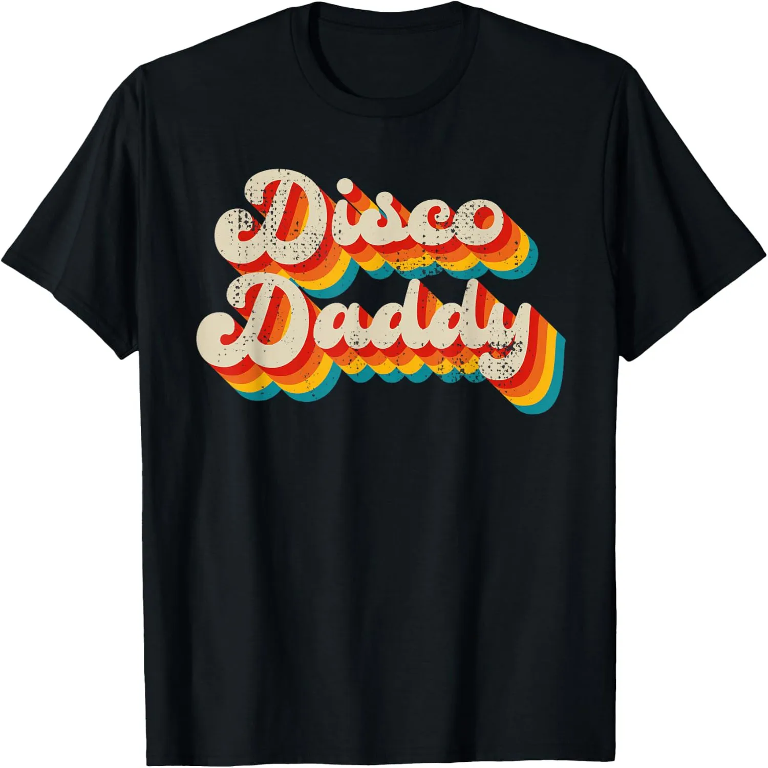 Disco Costume 70s Vintage Men Women Retro Disco Daddy T-Shirt Birthday t-shirt, graphic tee
