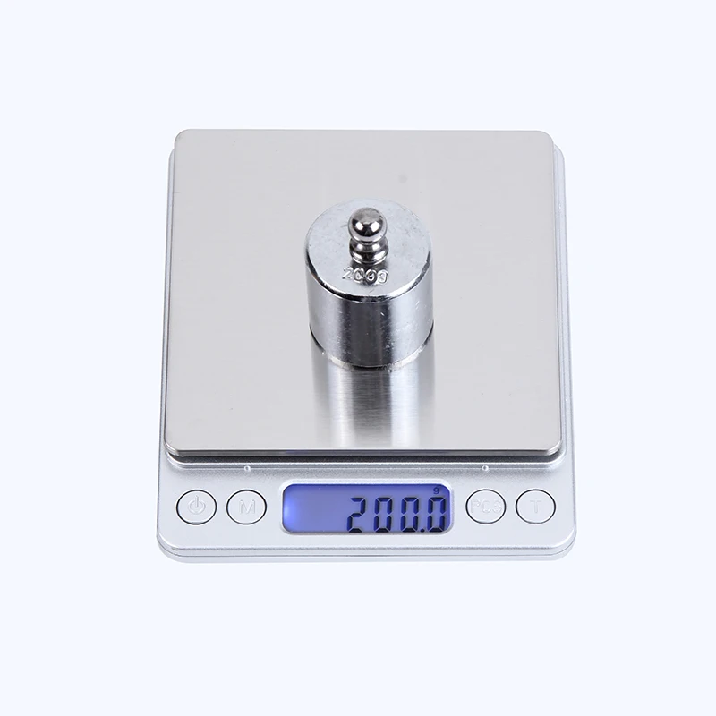 500g/3000g LCD Digital Kitchen Scale Mini Stainless Steel High Precision Pocket Jewelry Balance Weight Electronic Digital Scale