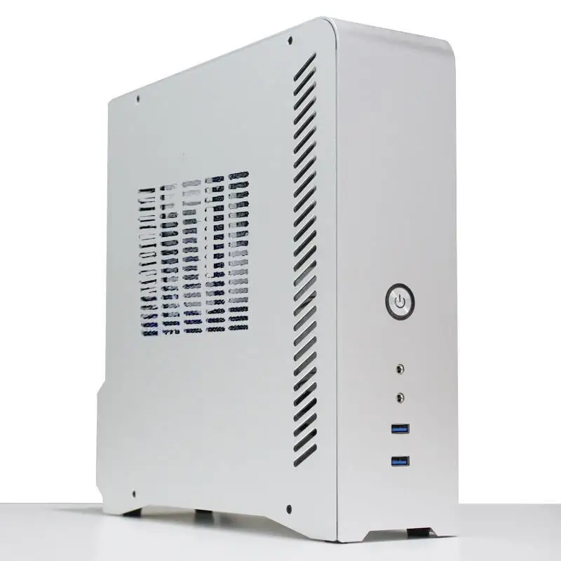 

M1 M9 L1 All-aluminum Small Chassis Matx Discrete Graphics Card Silent 1U Power Supply HTPC Water-cooled Small Chassis