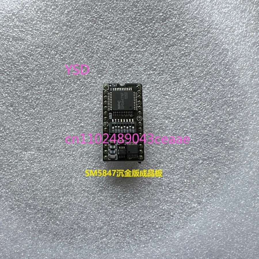 Gold Version Immersion Gold Small PCB DF1704 DF1706 SM5847 NOS Adapter Module For SM5813AP/T DAC Upgrade