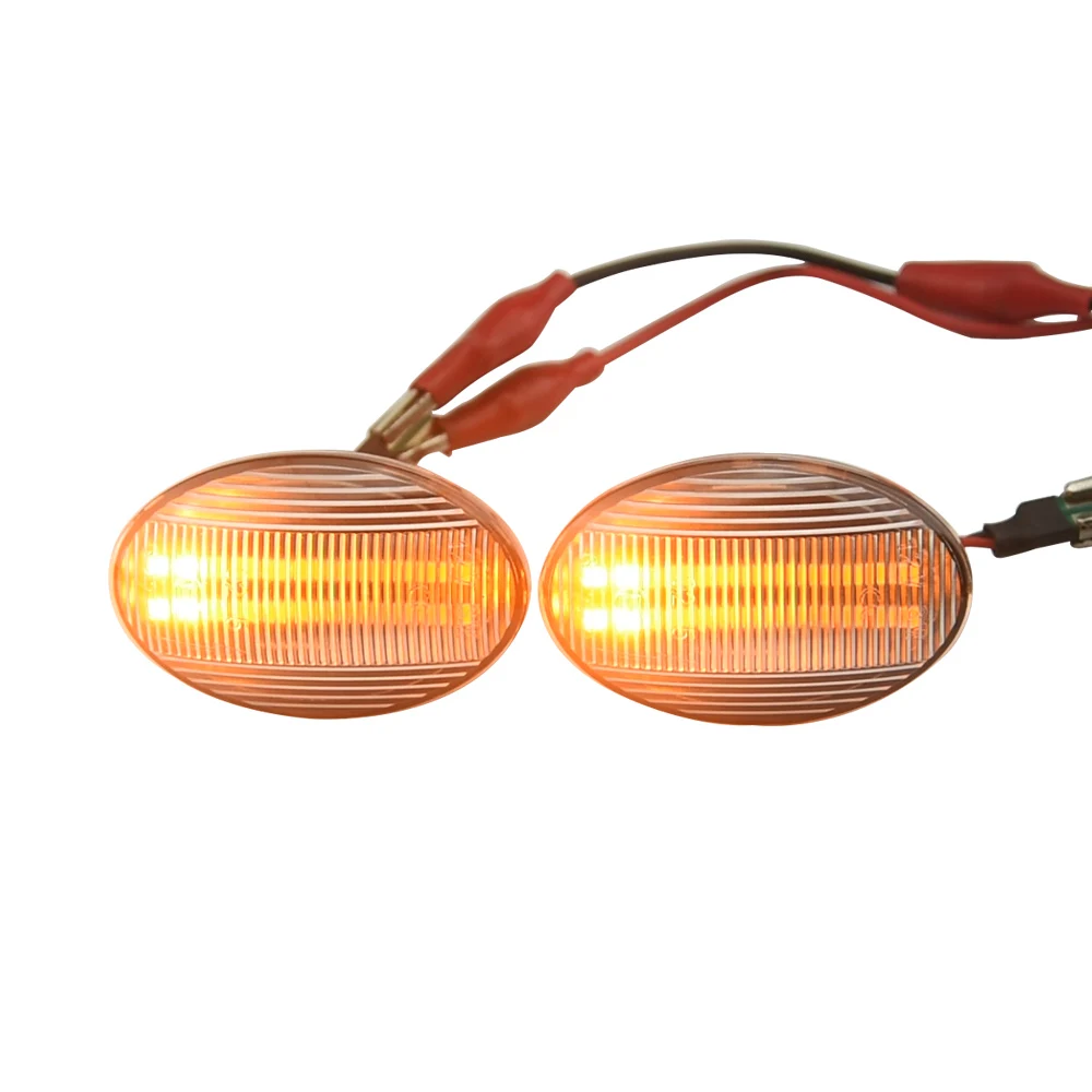 Dynamic LED Flashing Turn Signal Side Marker Lamp Car Light  For Opel Meriva A (X03) 05.2003-05.2010