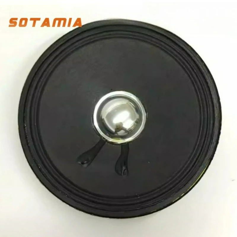 

SOTAMIA 2 шт. 4-дюймовый аудио полнодиапазонный динамик 8 Ом 5 Вт полный лоток для бумаги диафрагма высокая чувствительность радиокарта аудио динамик