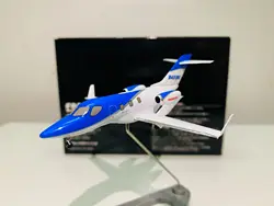 Ebbro 1/144 Scale Full Metal Model Hondajet N420EX Airplane Blue/White