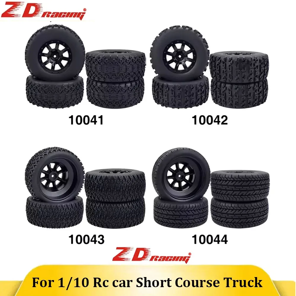 

ZD Racing 110mm RC Wheels & Tires – 12mm Hex, Compatible with 1/10 Short-Course/Desert Trucks: Redcat, HSP, Traxxas Slash, HPI
