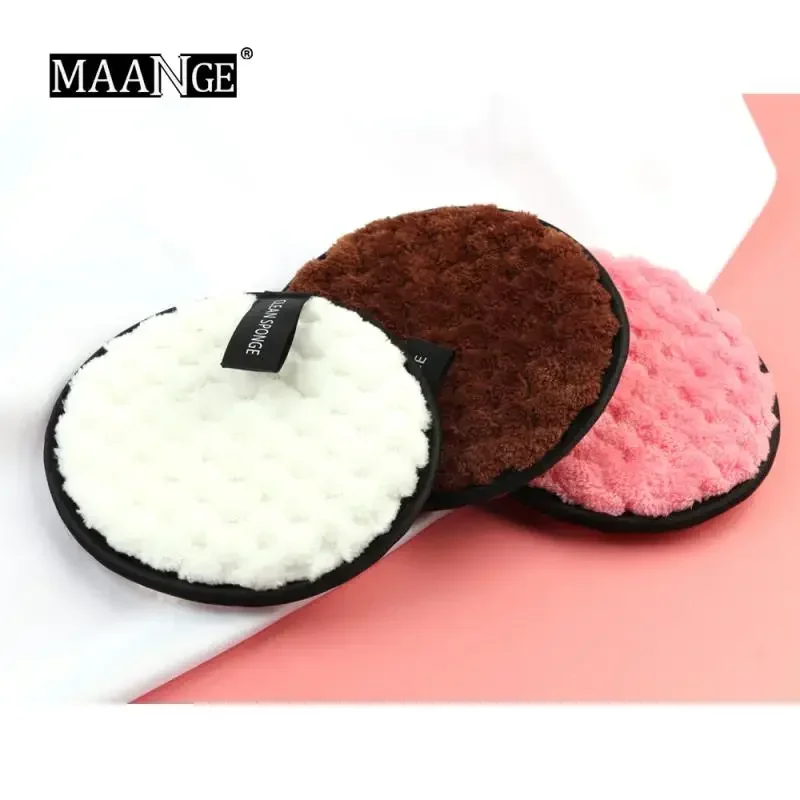 Reusable Discs Makeup Remover Pads Microfiber Cloth Face Cleansing Towel  Skin Care Washable Sponges Puff Clean Cosmetic