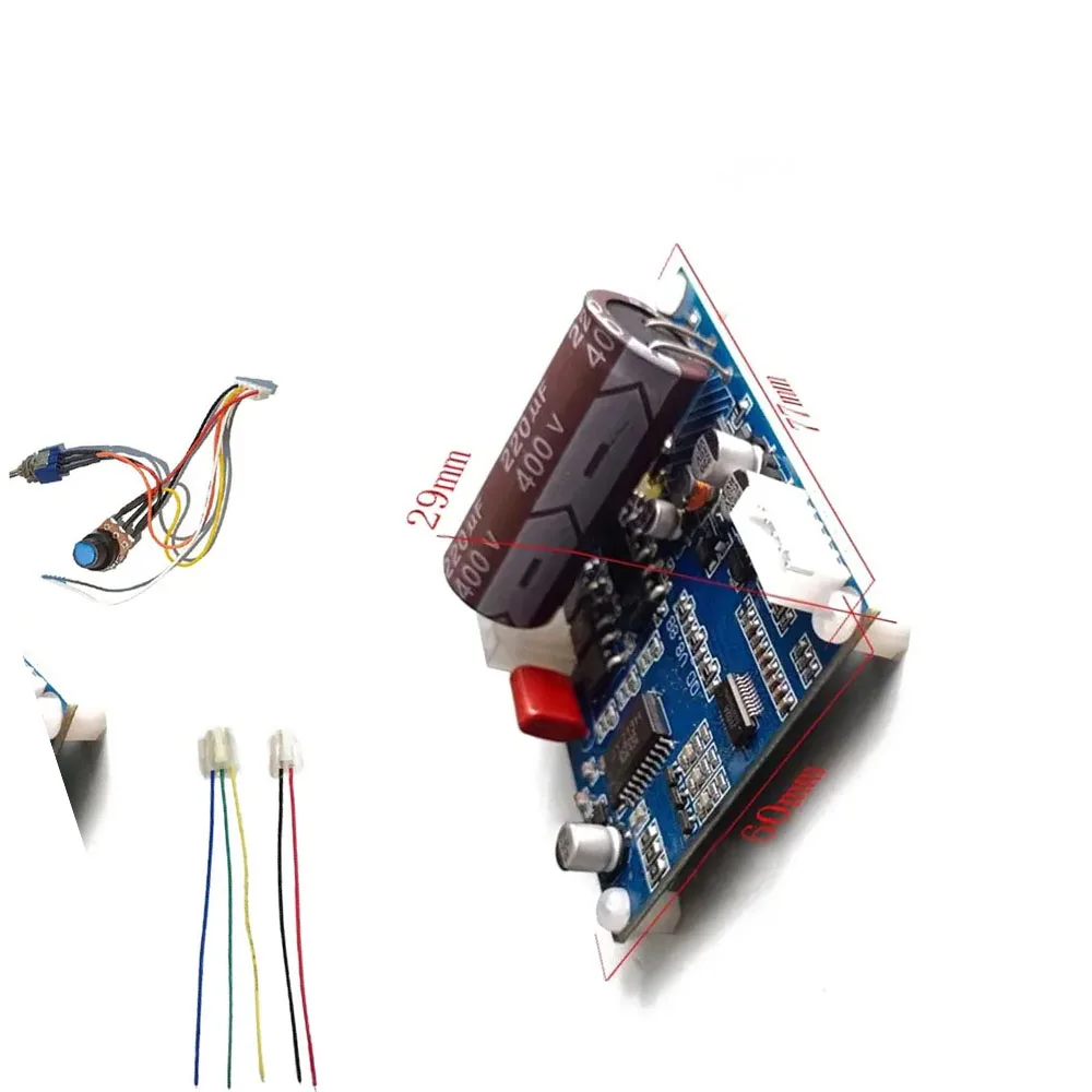 

High Voltage Motor Drive Module AC110V/220V Brushless Motor Drive Control Board Over Temperature/Overload/Overvoltage Protection