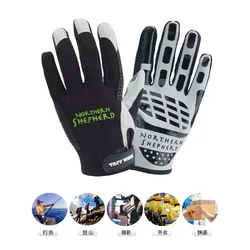 Fishing Gloves for Men, 5 Full Finger, Wear-Resistant, Outdoor Sports, Hunting
