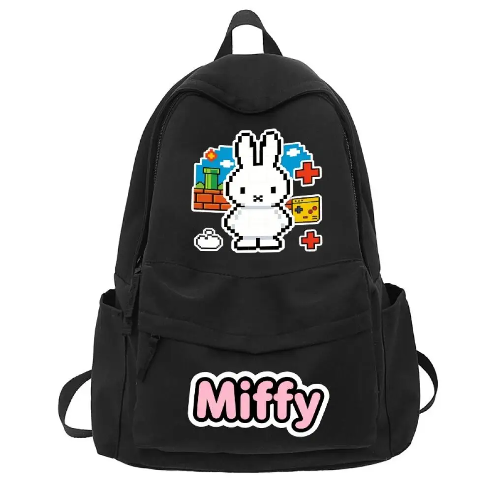 กระเป๋าเป้เดินทางแบบลำลองน้ำหนักเบามิฟฟี่สำหรับผู้ชายและผู้หญิงกระเป๋าเป้นักเรียนความจุขนาดใหญ่การ์ตูนของขวัญน่ารัก