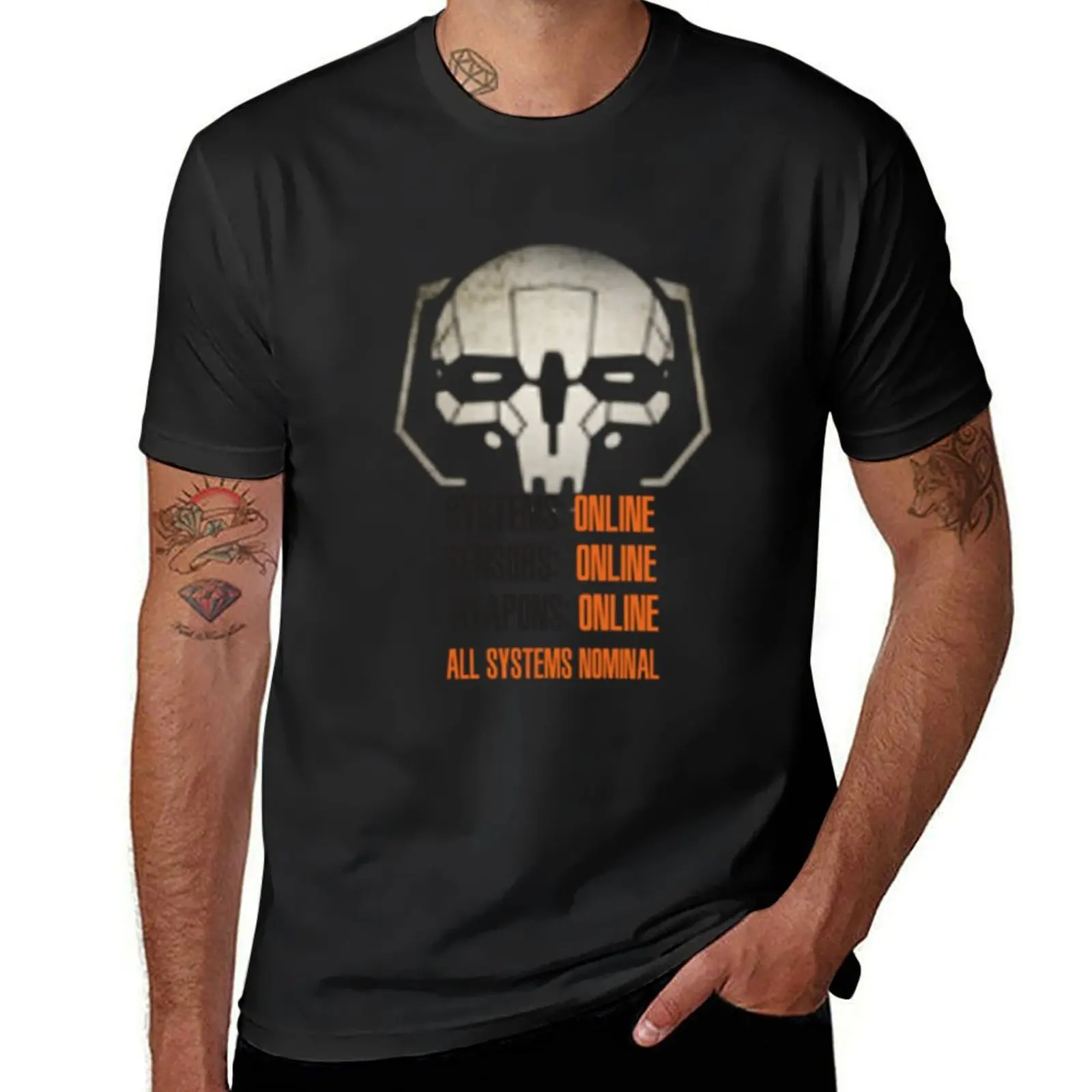 MechWarrior ALL SYSTEMS NOMINAL Active T-Shirt blanks shirts graphic tees korean fashion mens graphic t-shirts