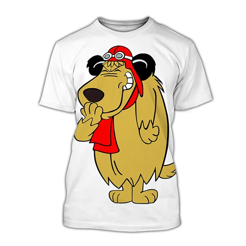 

Anime Cartoon Muttley 3D Print T-Shirts Men Women Fashion Streetwear Oversized Short Sleeve T Shirt Male Tees Tops Man Clothing