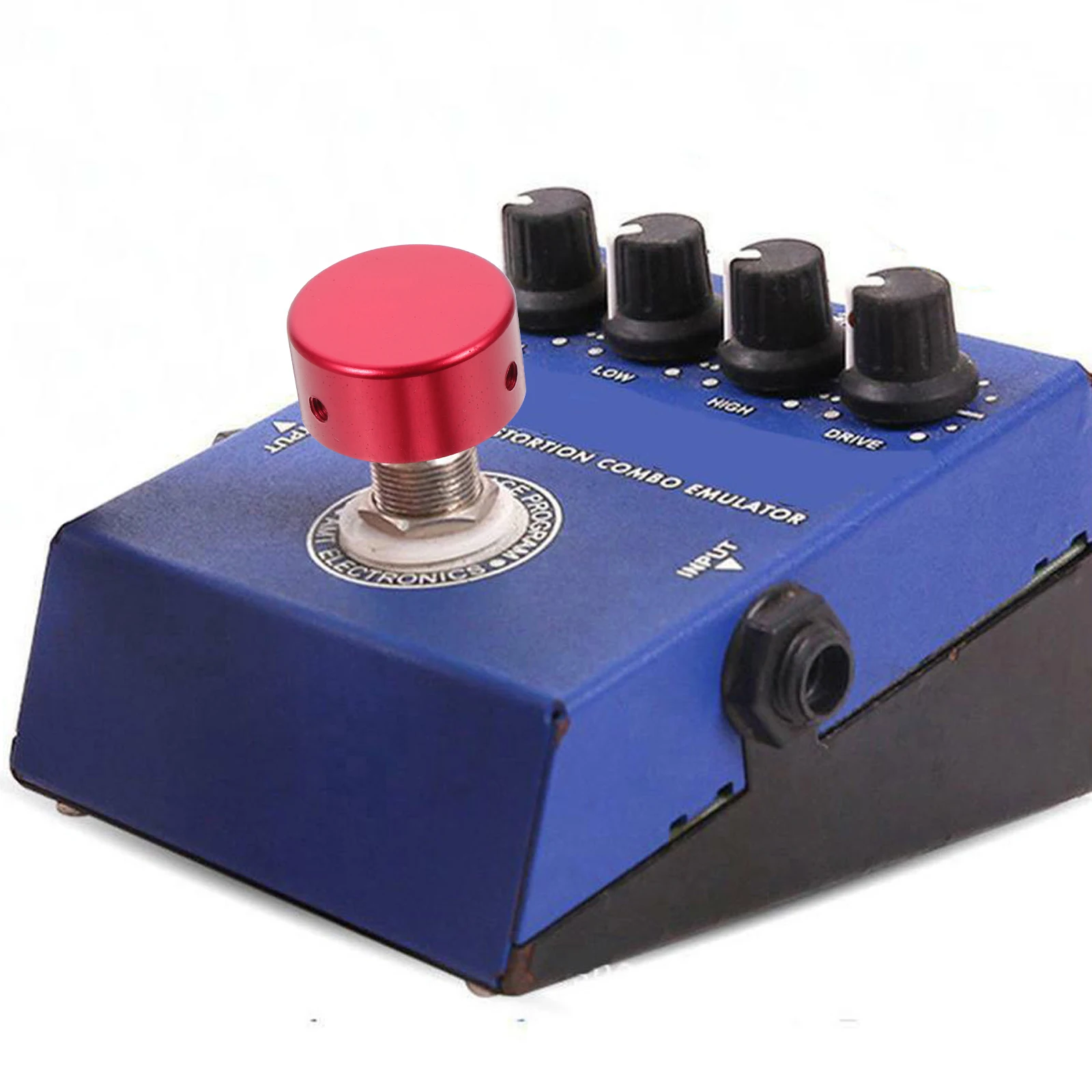 

1Set Guitar Parts Effect Pedal Footswitch Toppers Reliable Tool Multi Functional Use Guitar Effect Pedal Instrument Parts