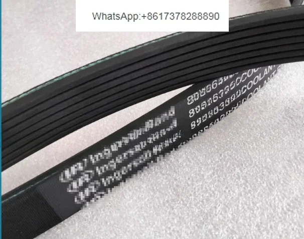 

Ribbed V-Belt for Ingersoll Rand Screw Air Compressor Coolant Resistant 22108427 22189039 22189021 22189054 24642027