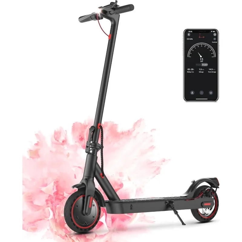 

iScooter Electric Scooter for Adults, 18/12 Miles Long Range,22/19/15.6 Mph Top Speed, Commuting Electric Scooter with Cruise