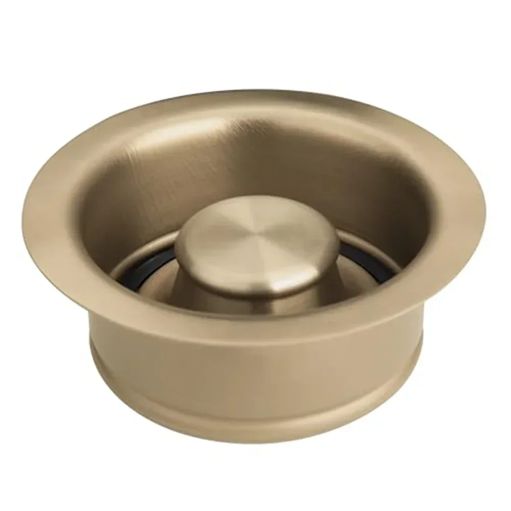 Stainless Steel Sink Garbage Disposal Flange And Cover Fits Standard 3.5In Sinks 114mm Kitchen Garbage Disposal Lid Plumbing