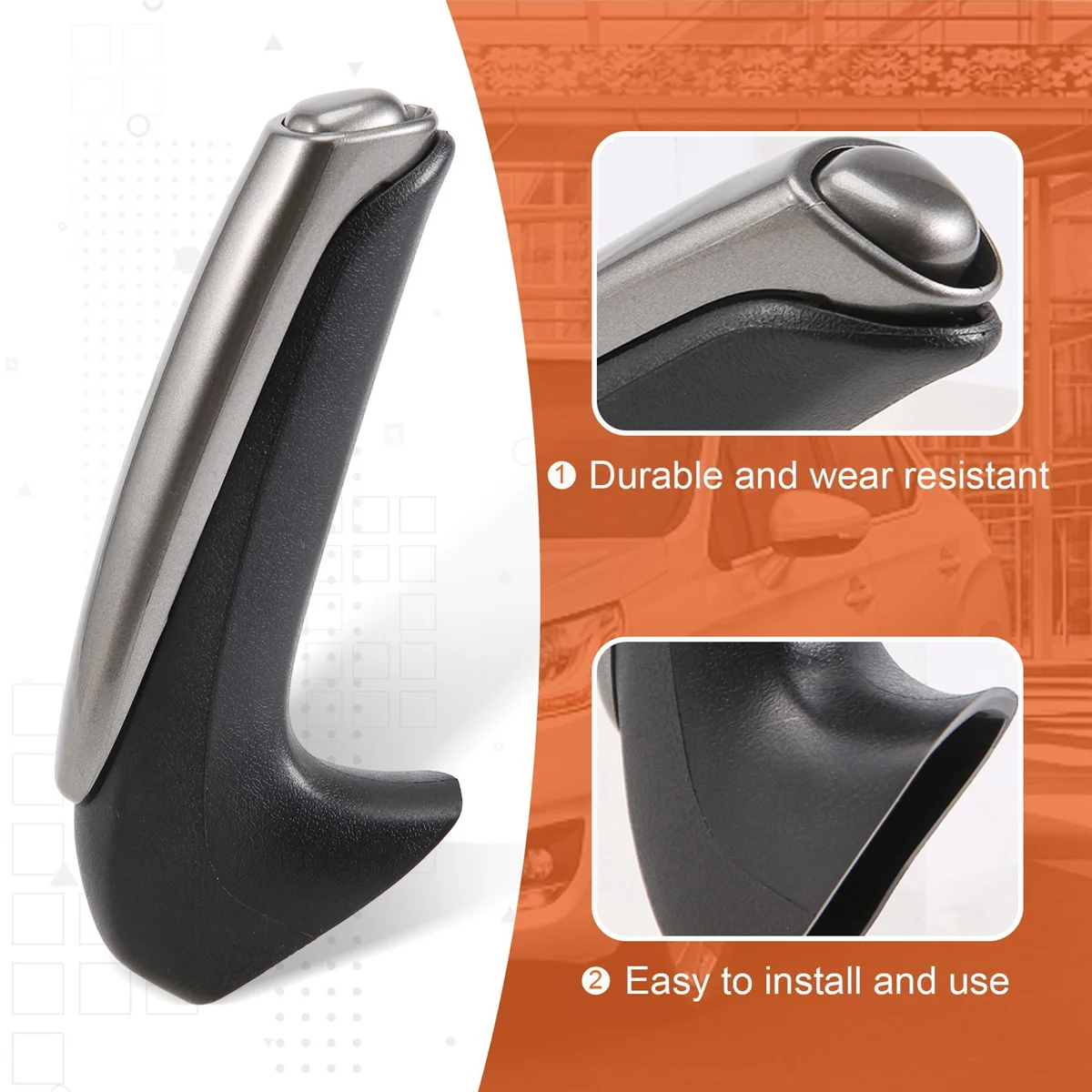 Car Parking Handbrake Cover Lever Shell Kit for Honda Civic 2006-2011 LHD