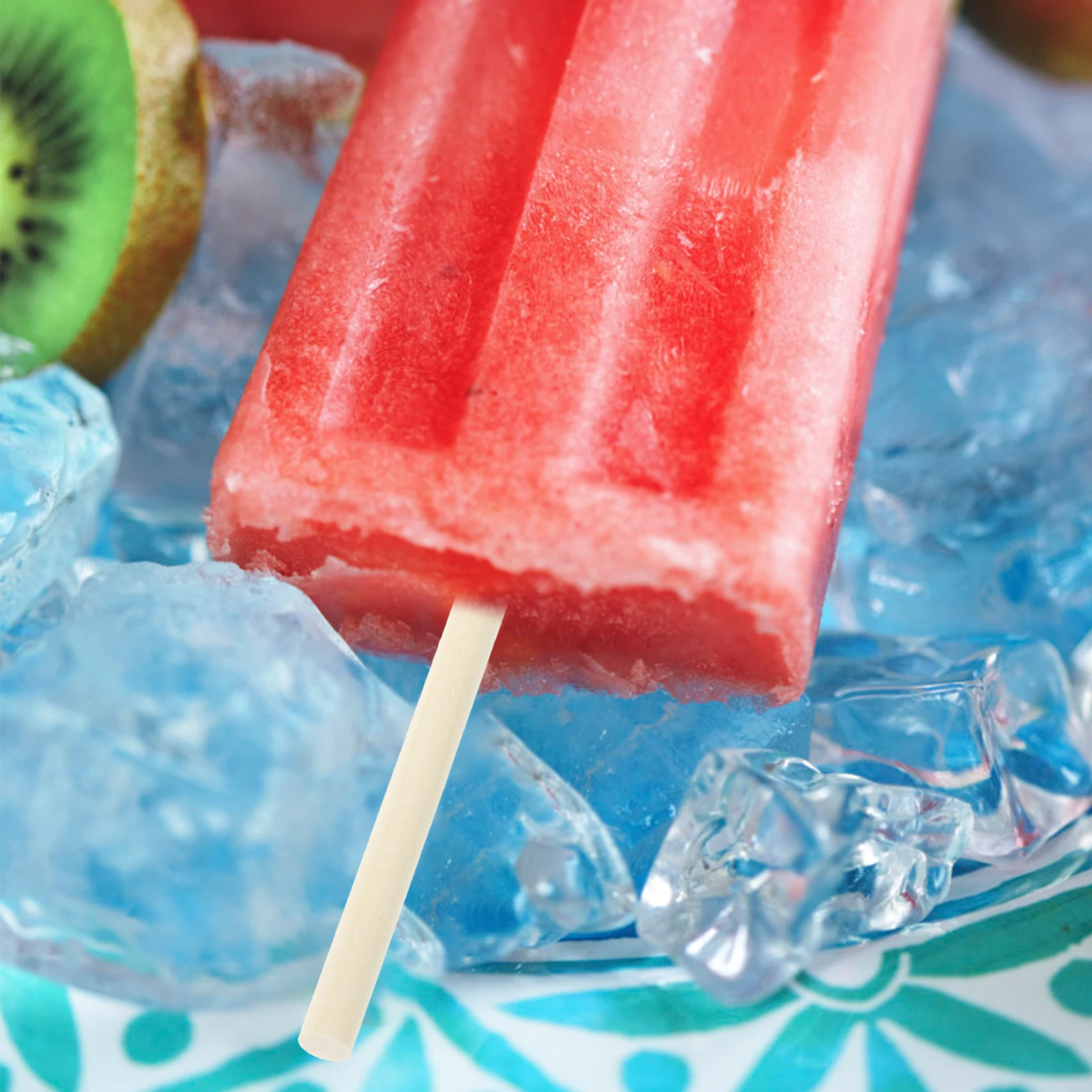 

100pcs Wooden Craft Diy Popsicle Decorative Ice Cream Sticks Party Wedding School Projects Wood Sticks For Waxing Art