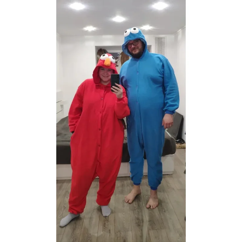 ss13XXL شيشاير القط الأحمر نيسيي الكرتون نيسيي كوكي الوحش المرأة عيد الميلاد الأسرة زي حفلة رومبير مخطط الراكون Kigurum