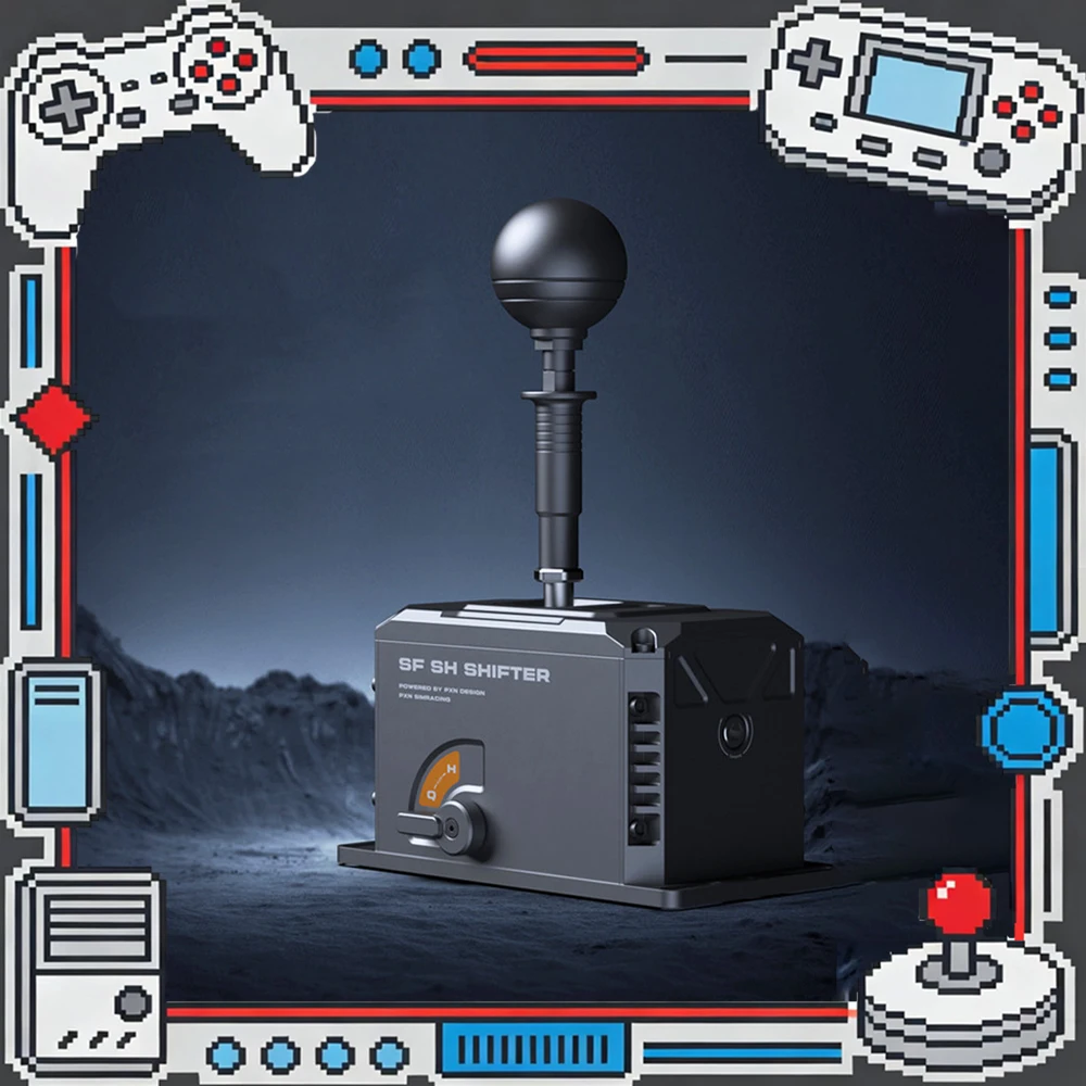 

Игровой руль PXN SF SH с переключением режимов Sequence/H Gear, двойной режим работы, симулятор для ПК, ручное переключение передач