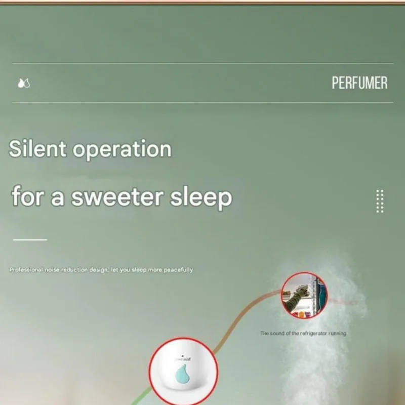 Premium 100ML Aroma Diffuser & Humidifier with Timer, 7 Color LED Lights, Adjustable Mist, Quiet Operation, Auto Shut-Off, Inclu