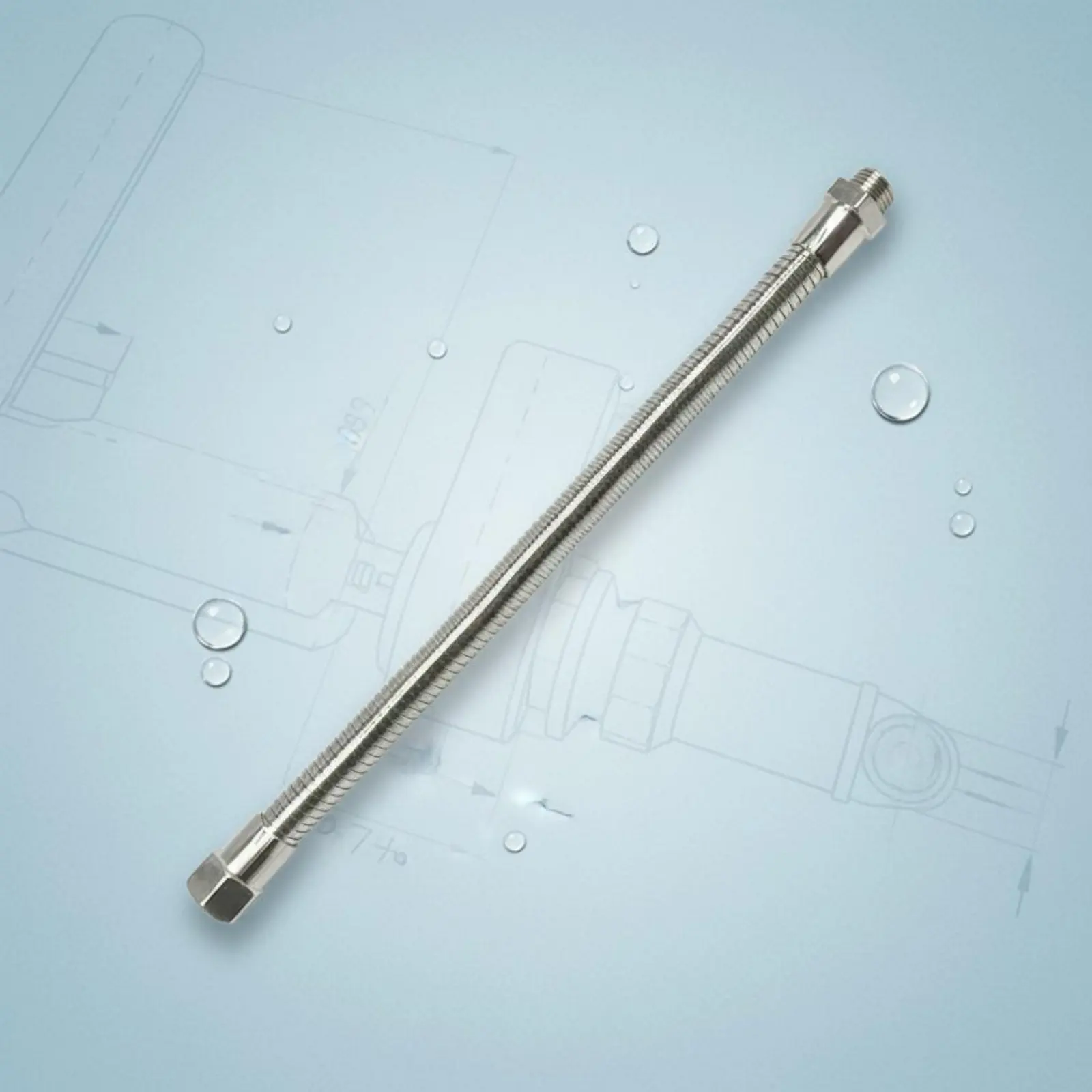 Wide Air Blade Nozzle All Metal Construction Adjustable Air Nozzle Industrial Tool Rust Resistant for Factory, Workshop
