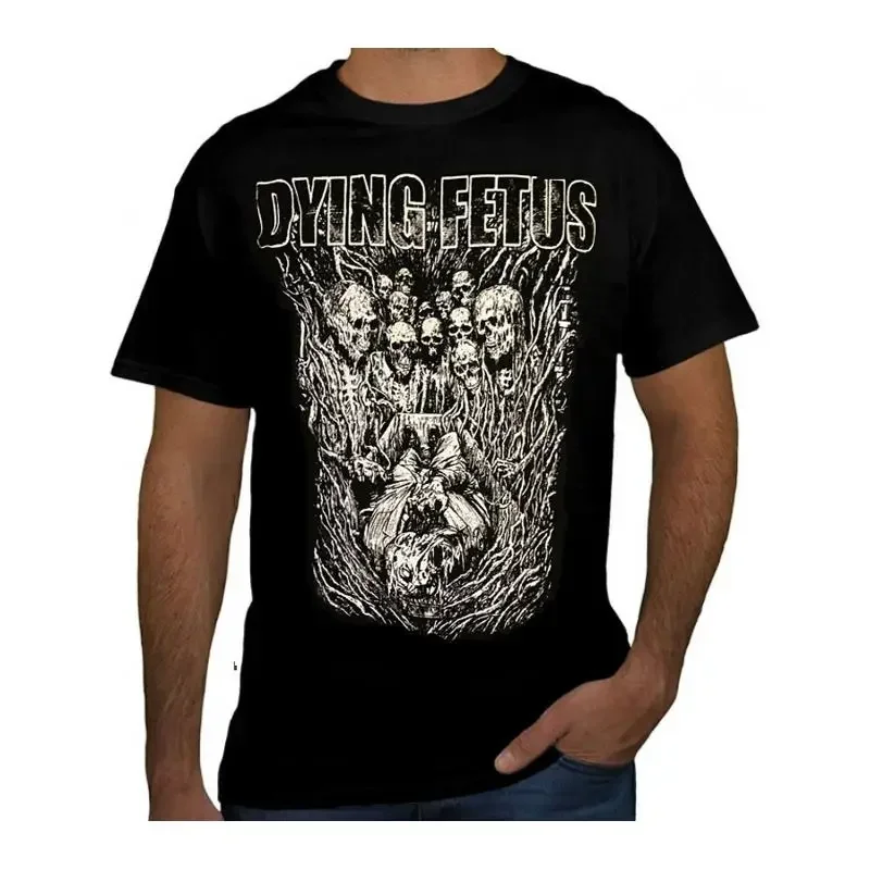 Dying Fetus Punk Rock Band Black T Shirt