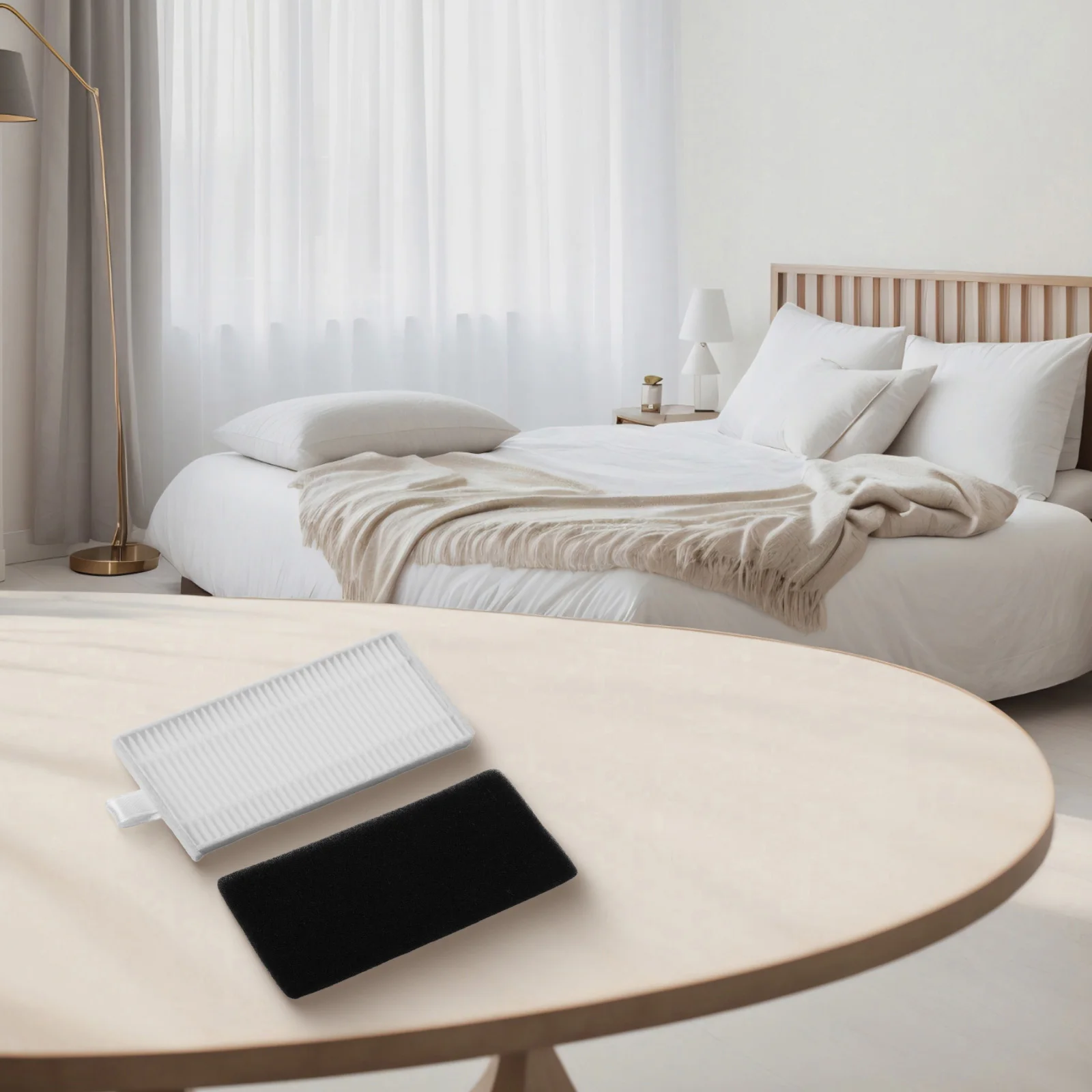 مجموعة مرشح جديدة لمرشحات المكنسة الكهربائية AIRROBO P30 تلتقط منظف الجسيمات الصغيرة واستبدال الهواء المباشر لأكثر صحة