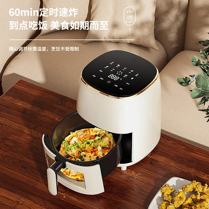 visual air fryer household large-capacity multi-functional all-in-one oven fully automatic electric fryer new model