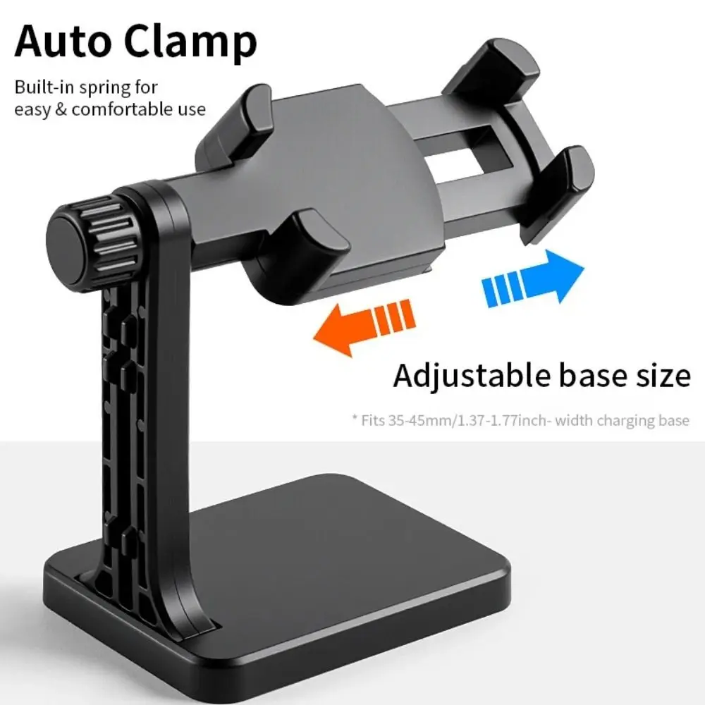 Stable Plastic Watch Charging Stand Cable Storage Desktop Placement Desktop Holder Anti Slip Pad Smart Watch Dock Home