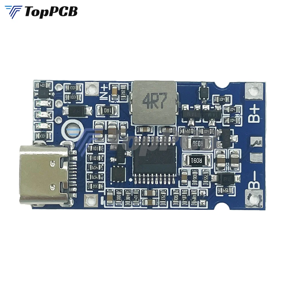 2S 3S 4S Type-C USB 4.5V-15V Step-Up Buck QC Fast Charging Charger Module for 18650 Lithium Battery With Temperature Protection