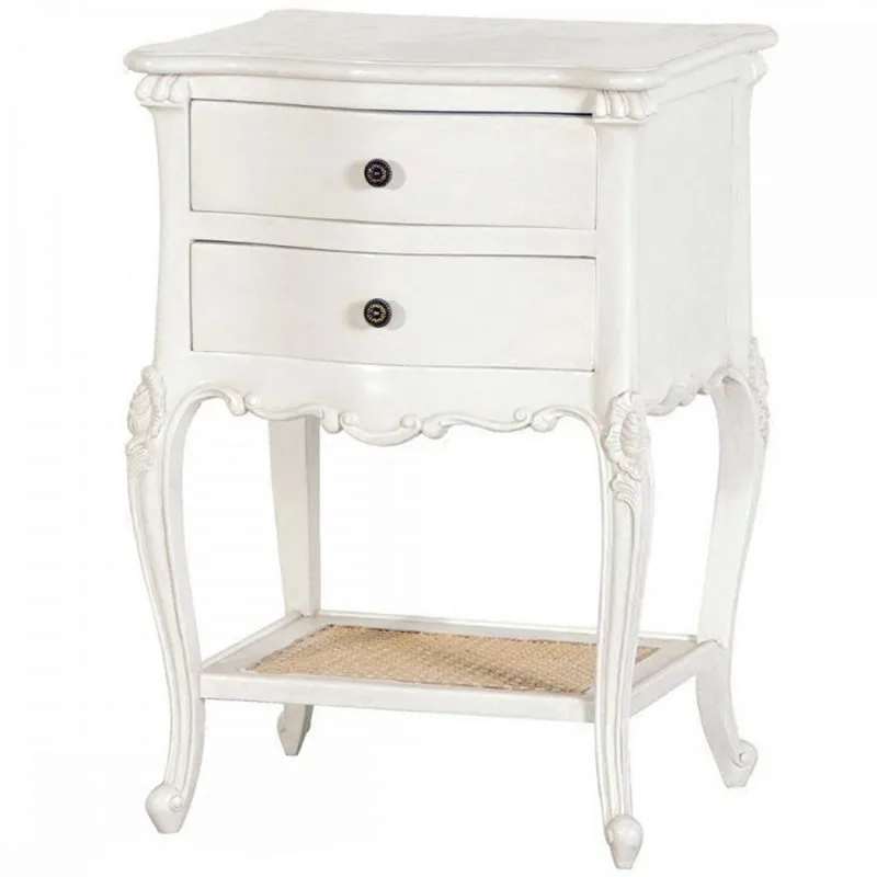 سرير زهور منحوت من الخشب الصلب العتيق، بروفانس بونابرت فرنسي 1.8 متر غرفة نوم سرير مزدوج سرير زفاف عتيق