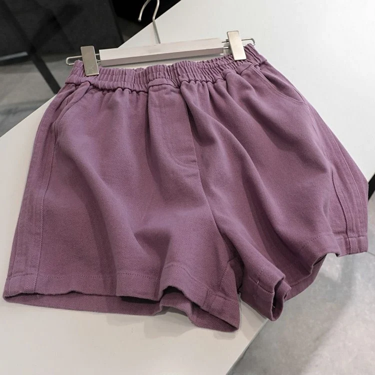 

plus Size High Waist A-Line orts Women's Spor Casual Loose Slimming Summer Wide Leg Pants Big Size Faion Commute Sle