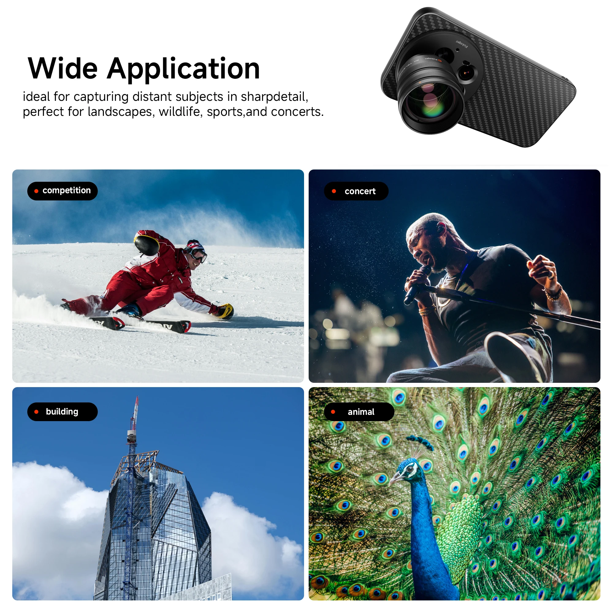 픽코젠 2X 휴대폰 카메라 망원렌즈 컨버터, 240mm - Photography Kit Vivo X200 Pro 리뷰 및 가격