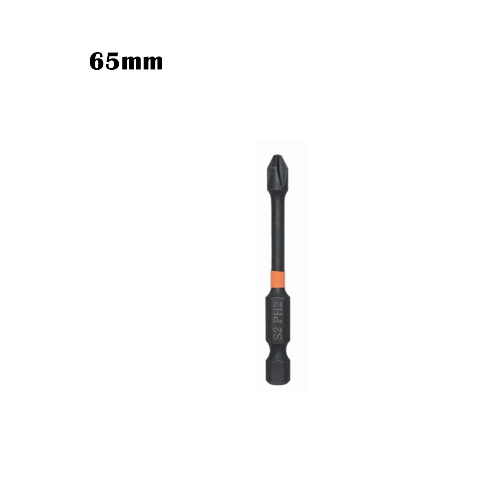 PH2 Magnetic ScrewdriversBits 1/4 Inch Hex Impact Batch Head Alloy Steel Cross Phillips Screwdriver Bit 25-150mm