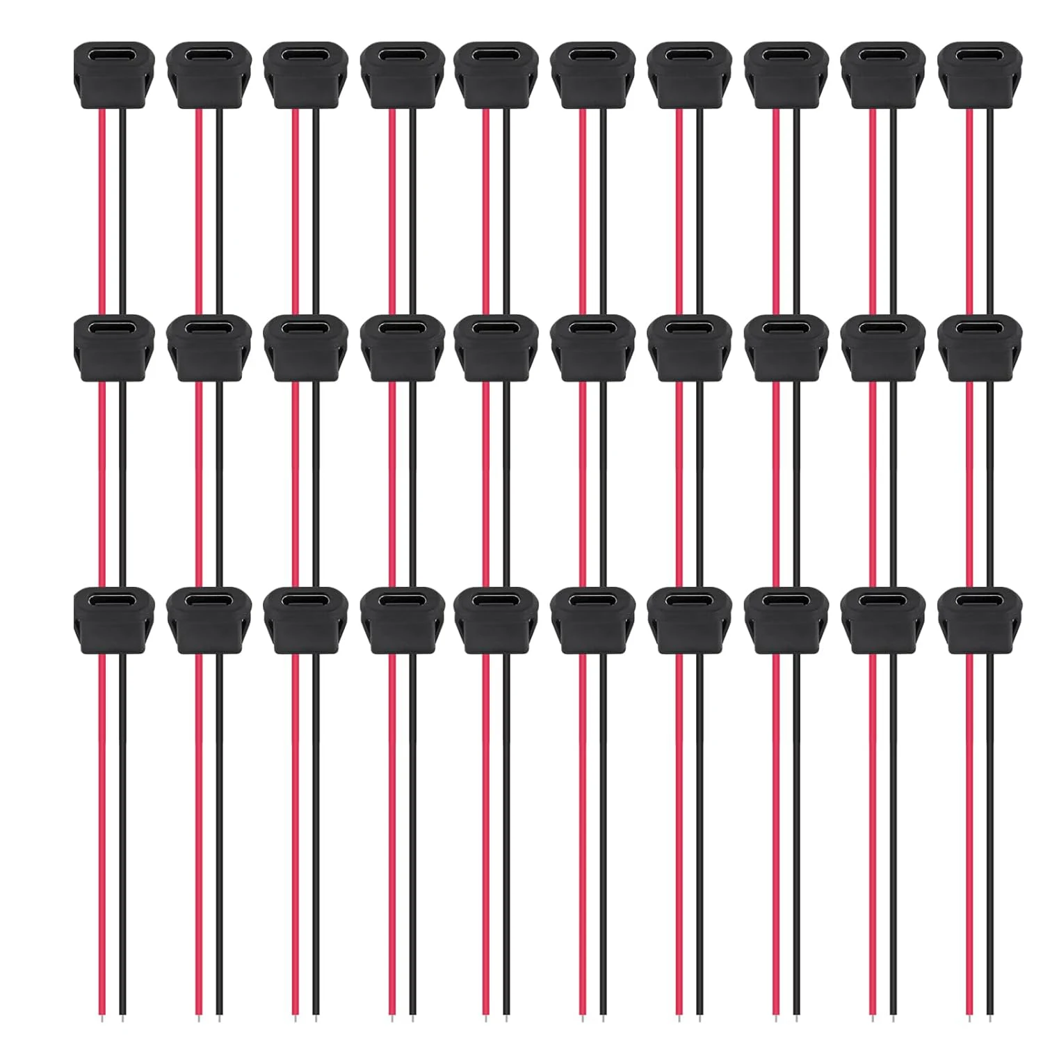 30Pcs Type-C Female…