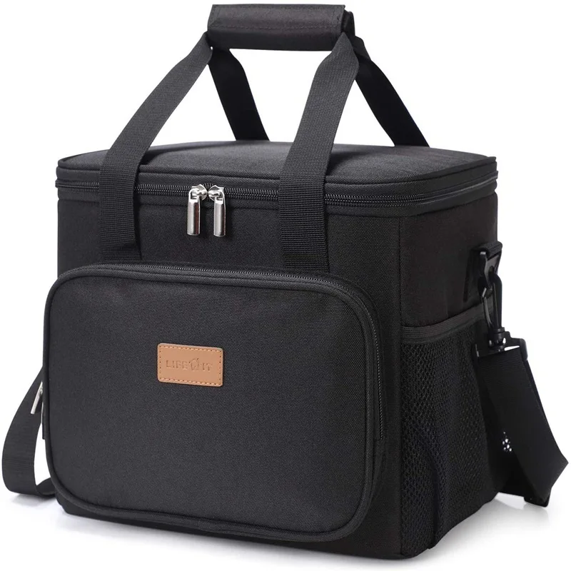 Good Quality Thicken Large Capacity Insulated Bag Portable Picnic Lunch Bag Handheld Office Lunch Box Bag Travel Bag