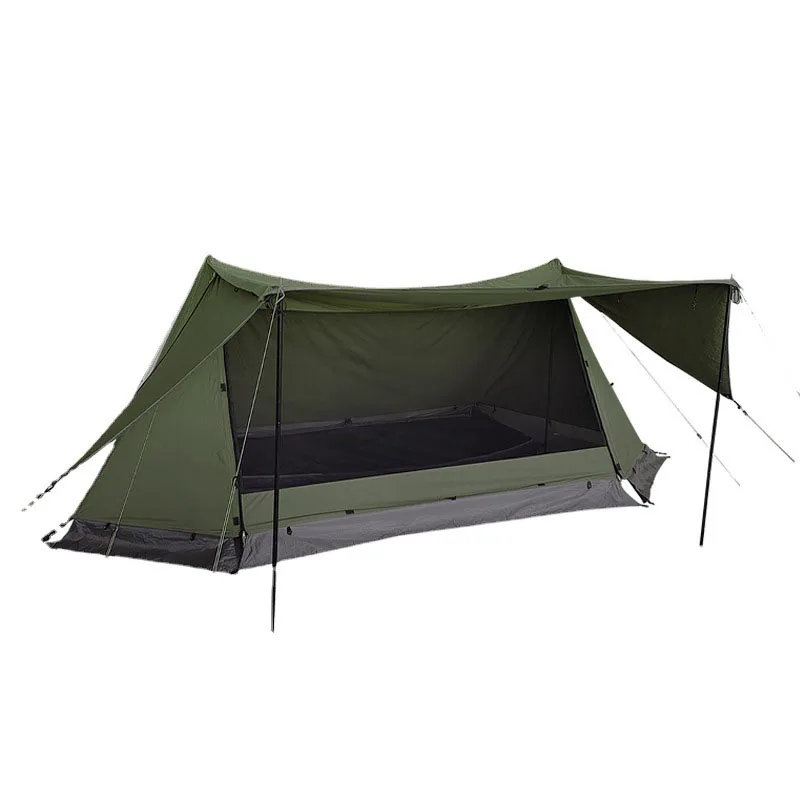 

Outdoor Camping Four-Season Waterproof Camouflage BC Tent TC Cotton Shelter for Park Parties and Bushcraft Adventures