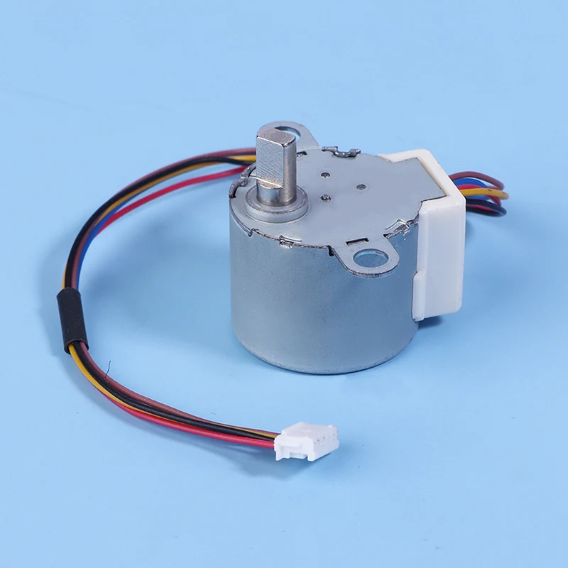 

Metal DC Stepper Motor 24BYJ48 5V 2W 6 Rpm Step Gear Motor For Heating Shaking Head Mobile Phone Bracket Fan Shaking Head Motor