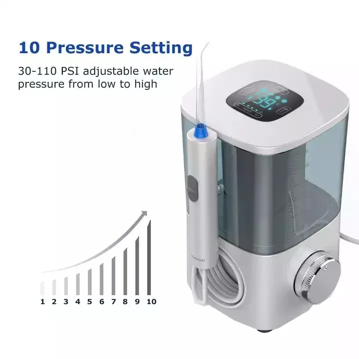 High Quality Advanced Ozone Water Flosser Dental Oral Irrigator Teeth Cleaner Tooth Care Clean With 7 Tips For Family - Image 2