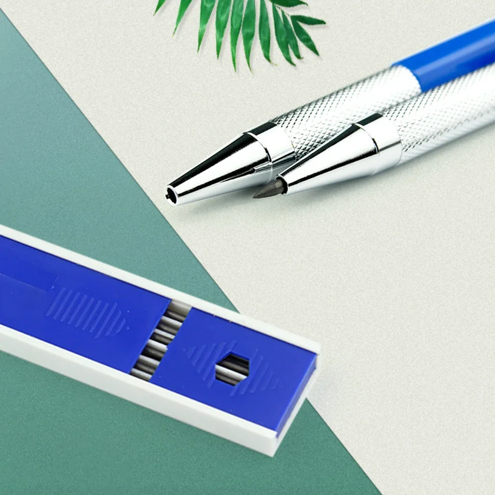1-10PCS 2mm Automatic Mechanical Pencil Draughting Drafting Automatic Pencil 2B Lead Holder Office School Stationery Supplies