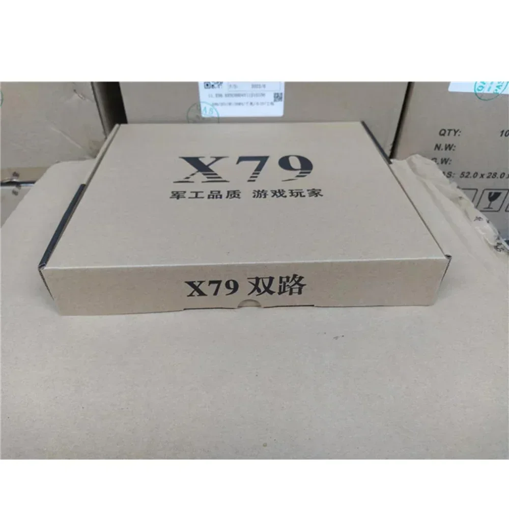 X79 Комплект двойной материнской платы Процессор LGA 2011 с 2 * E5 2660V2 4*16 ГБ = 64 ГБ 1600 МГц DDR3 Оперативная память Поддержка USB3.0 Sata3.0 PCI-E 3.0