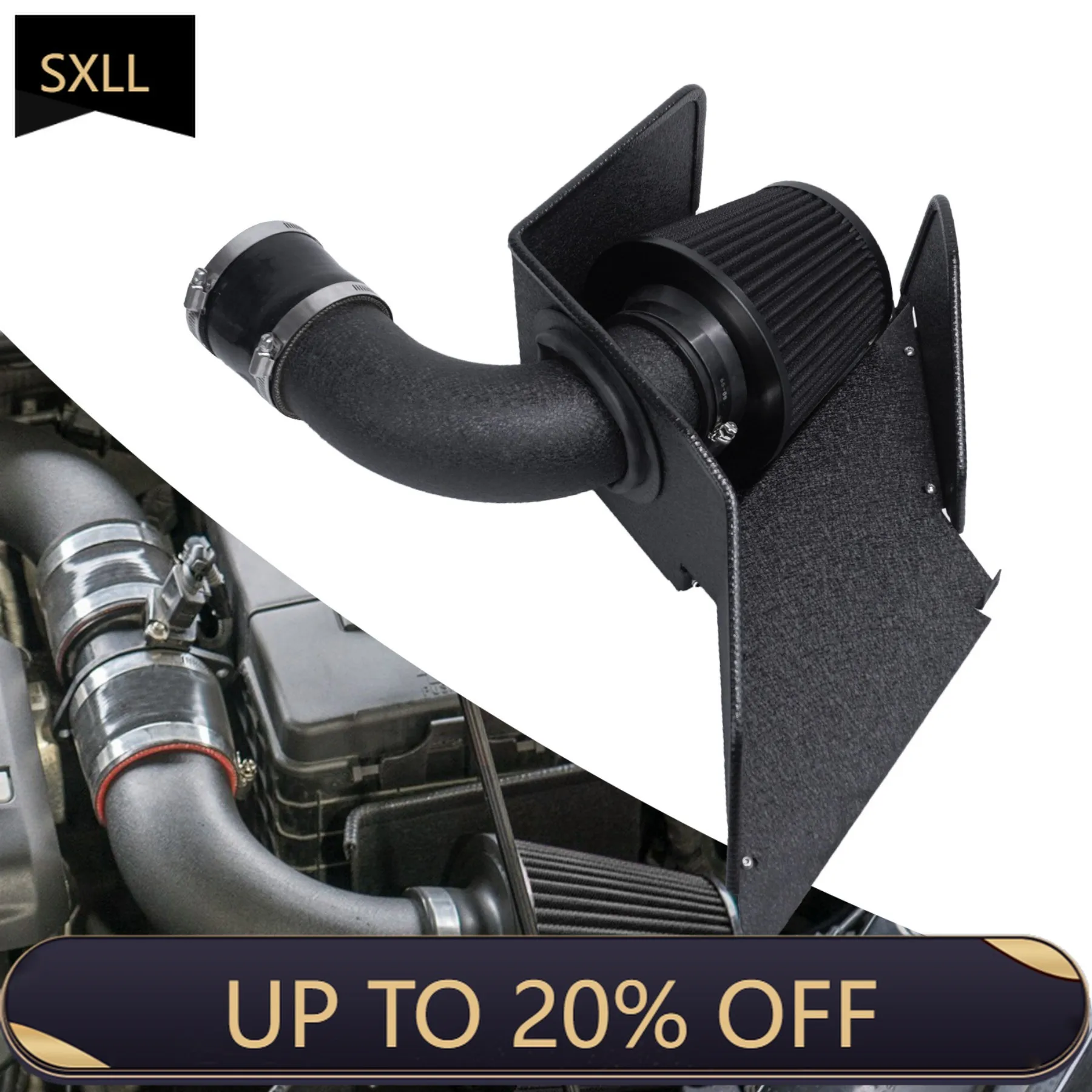 

SXLL High Flow Cold Air Intake Pipe Kit for A3 TT Seat Leon MK2 Altea Touran MK1 Skoda Octavia Superb MK2 Yeti TDI 1.6 1.9