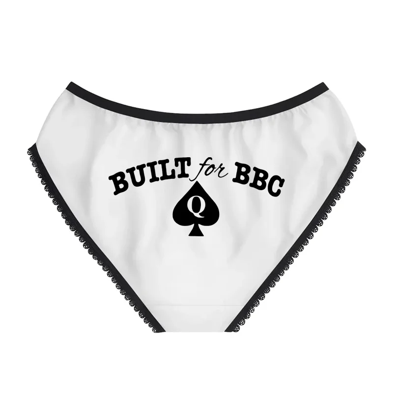 بأسمائها الحقيقية بنيت بي سي الدانتيل ملخصات للنساء لطيف الملابس الداخلية مضحك الملابس الداخلية الهذيان حفلة زوجة هدية سراويل شخصية الإناث