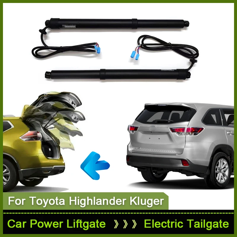 For Toyota Highlander Kluger XU50 2013~2021 Car Electric Tailgate Lift System Auto Tail Gate Opener Automatic Lifting Rear Door