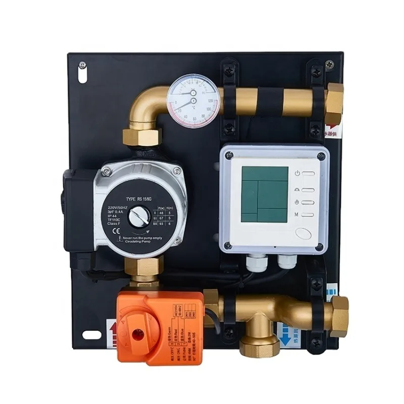 Water Separator Mixing System Floor Feating Mixing Water Temperature Control Center