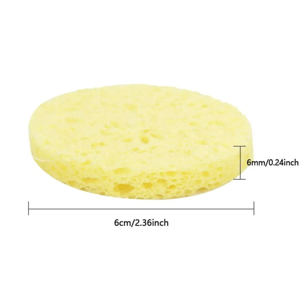 Sponge Cosmetic Puff Makeup Remover Tools Compress Cleansing Tool Massage Brush Wood Pulp Sponge Face Cleaning Sponge Pad