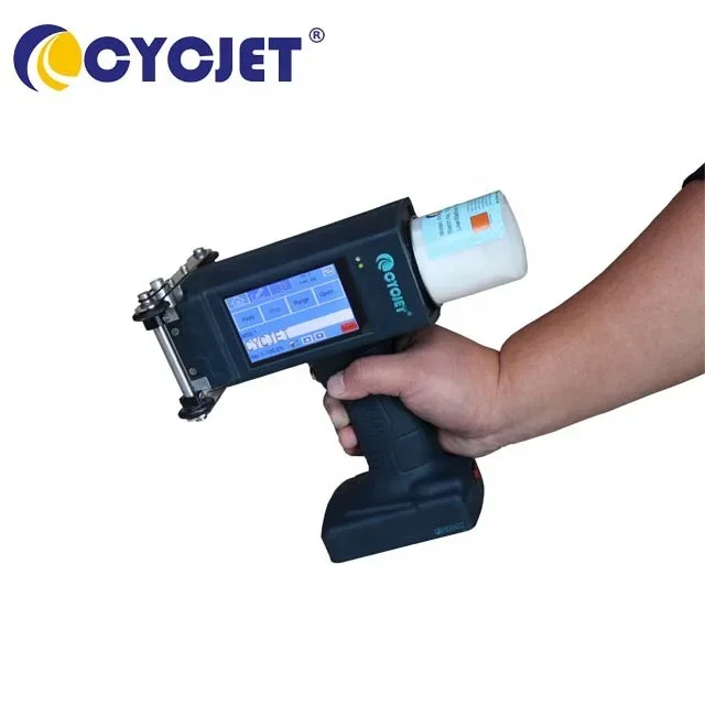 CYCJET ALT160Plus Large Character Handheld Inkjet Printer for Steel Pipes Sheets Industrial Inkjet Printing