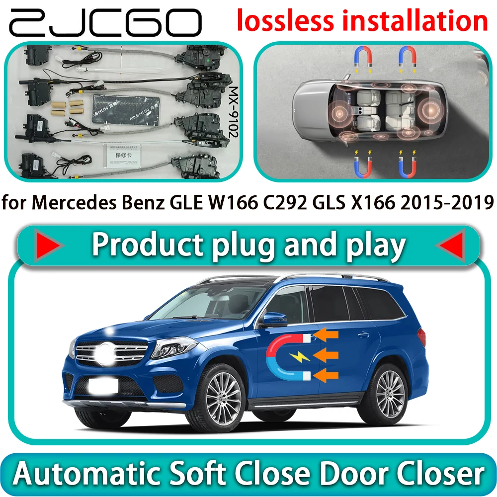 

Комплект доводчиков дверей OEM для Mercedes-Benz GLE W166 C292 GLS X166 2015-2019 с функцией мягкого закрывания и электроприводом