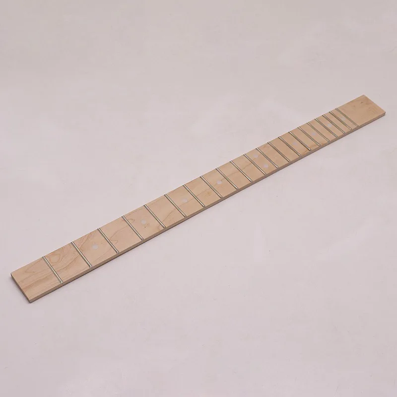 White Dot Guitar Fingerboard, 21 Grade Canadian Maple Fingerboard, Guitar Handle